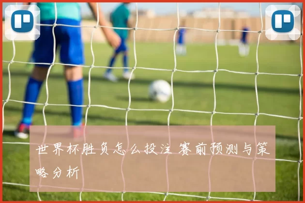 世界杯胜负怎么投注 赛前预测与策略分析
