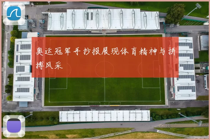 奥运冠军手抄报展现体育精神与拼搏风采